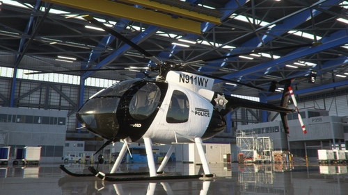 Cowansim MD500E "N911WY" Las Vegas Metropolitan Police