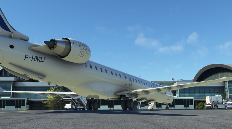 [CRJ V2 ONLY] - CRJ1000 AIR FRANCE BY BRITAIR - F-HMLF - 4K for ...