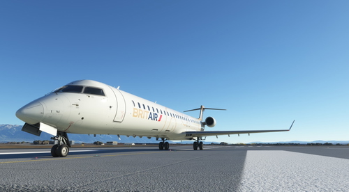 [CRJ V2 ONLY] -  CRJ1000 BRITAIR - F-HMLA - 4K