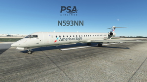 [CRJ V2 ONLY] -  CRJ900 AMERICAN EAGLE (PSA) - N593NN - 4K  thumbnail 1