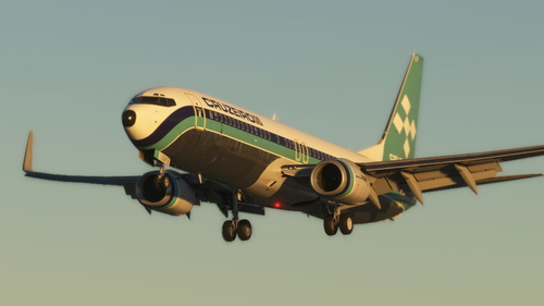 Cruzeiro 737-800 PP-CLP PMDG (Metal Belly)