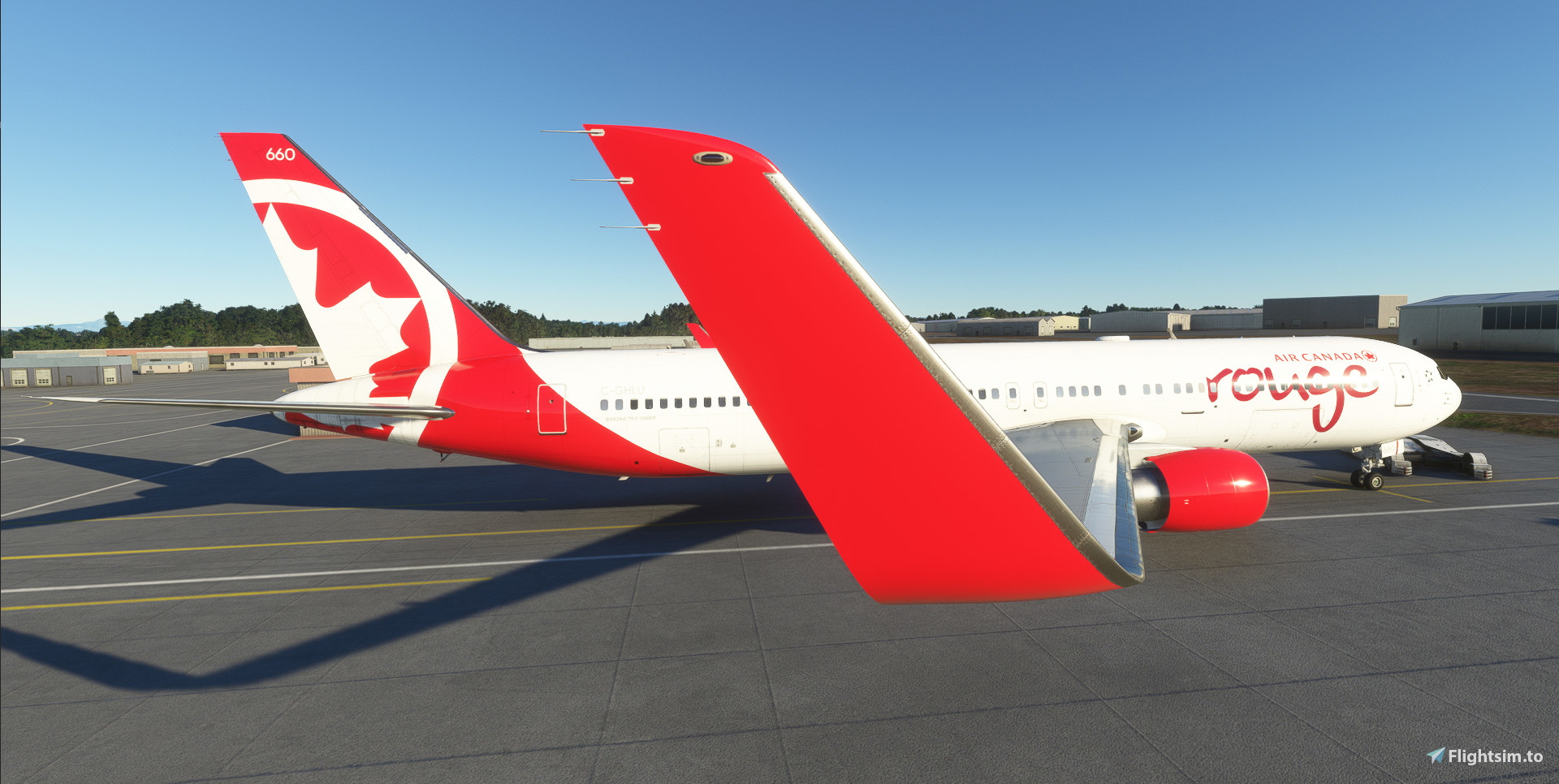 CS 767-300ER Air Canada Rouge - Image 1