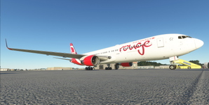 CS 767-300ER Air Canada Rouge thumbnail 2