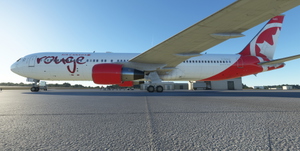 CS 767-300ER Air Canada Rouge thumbnail 4