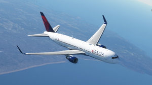 [CS B767-300ER] Delta Airlines N183DN w/ Winglet [8K] Livery thumbnail 4