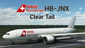 CS Boeing 777F Swiss World Cargo "HB-JNX" Clear Tail (Fictional) thumbnail 1