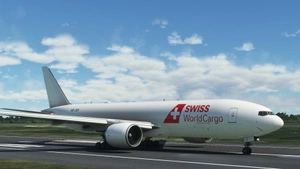 CS Boeing 777F Swiss World Cargo "HB-JNX" Clear Tail (Fictional) thumbnail 2