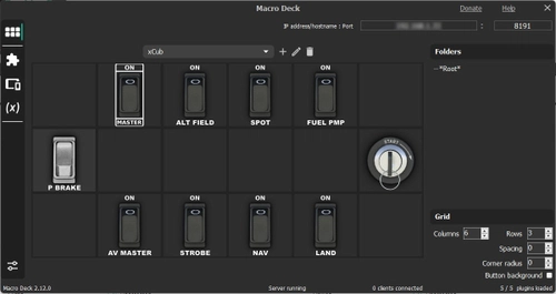 CubCrafters XCub Icon pack for Macro Deck 2