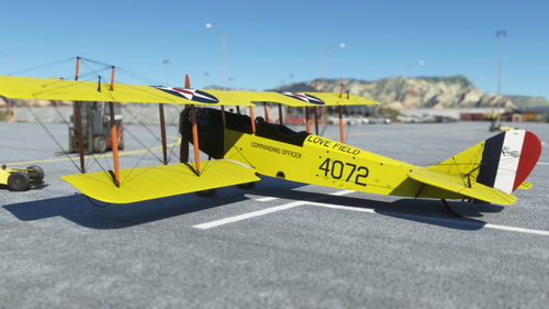 Curtiss JN-4 Jenny 4072 livery