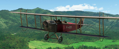 Curtiss Jenny JN-4D Crimson N-A035