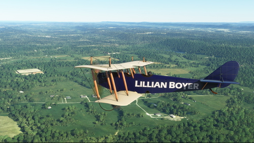 Curtiss JN-4 Jenny Lillian Boyer