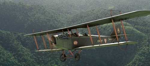 Curtiss JN-4D Jenny Brown 2268AF