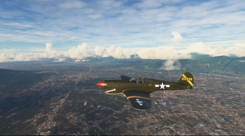 Curtiss P-40F 33rd FG "Spike"