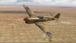 Curtiss P-40F Kittyhawk II RCAF 260 squadron HS-B thumbnail 2