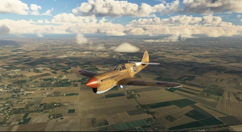 Curtiss P-40F RAF FS452