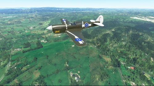Curtiss P-40F RNZAF NZ3220 "Gloria Lyons"