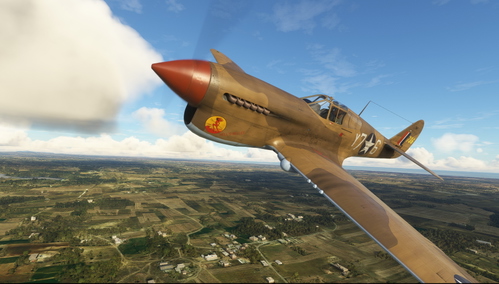 Curtiss P-40F USAAF 316th FS, 324th FG #Y76
