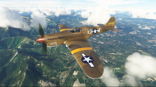 Curtiss P-40F USAAF 332nd FG, 99th FS, #A24 'Nona II'