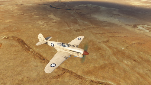 Curtiss P-40F USAAF 57th FG, 66th FS #46 Hun Hunter