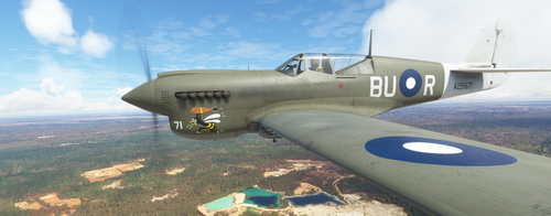Curtiss P-40N Warhawk RAAF A29-271 BU-R