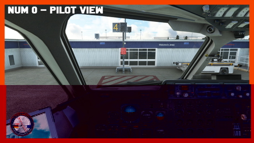 Custom Camera Views for JustFlight BAE-146 - All variants