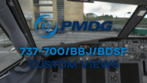 Custom Camera Views for PMDG 737-700 / BBJ / BDSF