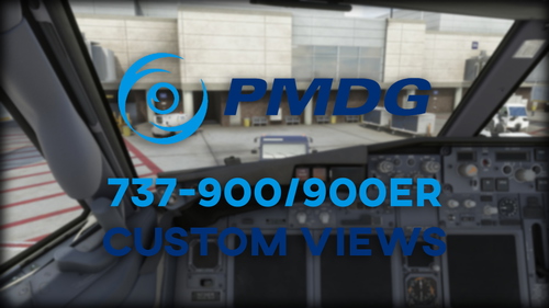 Custom Camera Views for PMDG 737-900 / 900ER