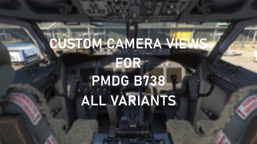 Custom Camera Views [PMDG 738]