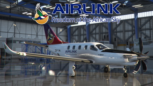 Asobo/Daher TBM930 Airlink "ZS-TJA" (Fictional)