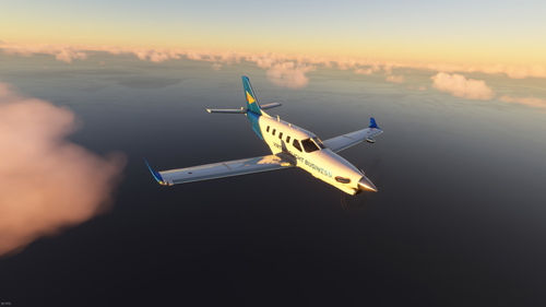 Daher TBM930 VirtualFlight Business Livery