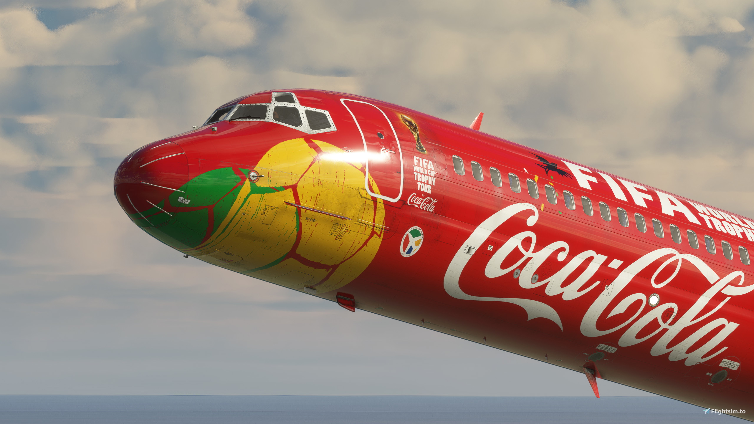 Danish Air Transport (DAT) (FIFA 2014 Coca-Cola Colors) - Fly The