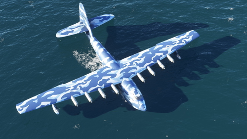 Darpa Liberty Lifter color schemes for Hughes Hercules H4.
