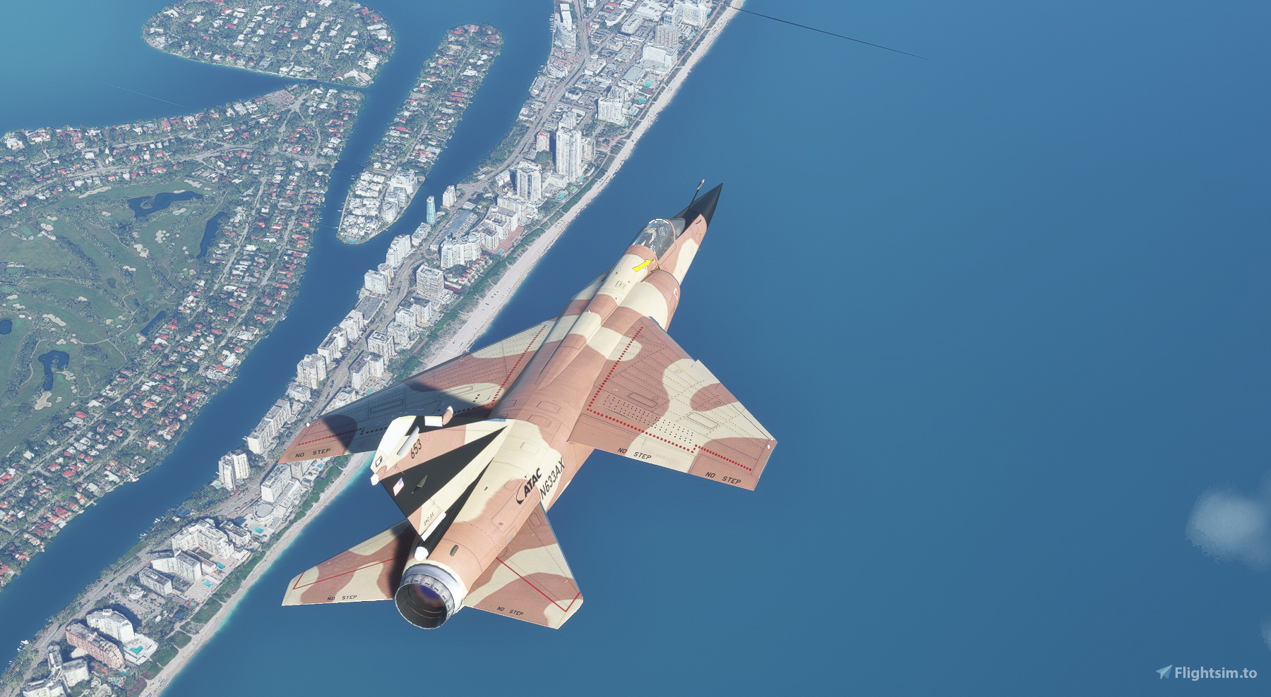 Dassault Mirage F1 N633AX ATAC のために Microsoft Flight Simulator