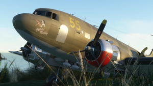 DC-3 / C-47 White Rabbit with green cockpit thumbnail 5
