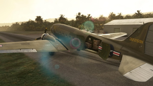 DC-3 / C-47 White Rabbit with green cockpit thumbnail 7