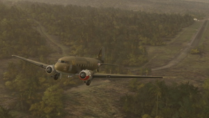 DC-3 / C-47 White Rabbit with green cockpit thumbnail 8