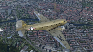DC-3 / C-47 White Rabbit with green cockpit thumbnail 9