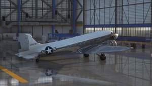 DC-3 / C-47 USAF green cockpit thumbnail 9