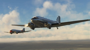 DC-3 / C-47 USAF green cockpit thumbnail 5