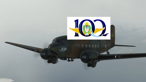 DC - 3 Fuerza Aérea Argentina Aerotransportada 