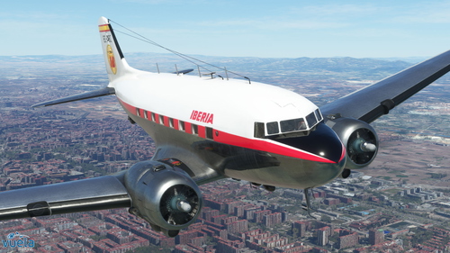 DC-3 Iberia EC-ABC 1.967 Pax-Cargo classic/retrofit