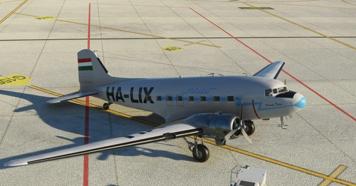 DC-3 Malev HA-LIX