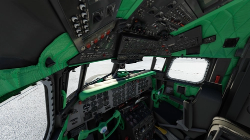 DC-6 Buffalo cockpit textures (Requested by ste55)