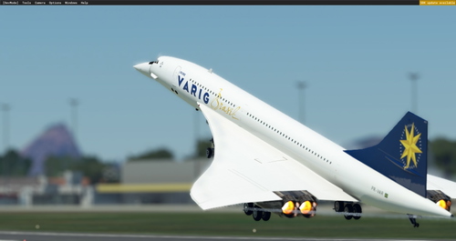 DC Design Concorde - VARIG Landor livery (ficcional)