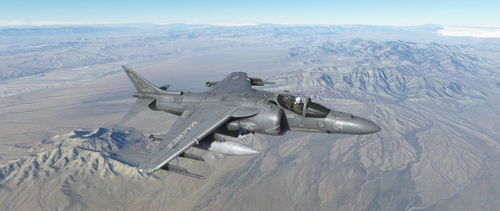 DC Designs AV-8B Harrier II - USMC VMA-214 Blacksheeps