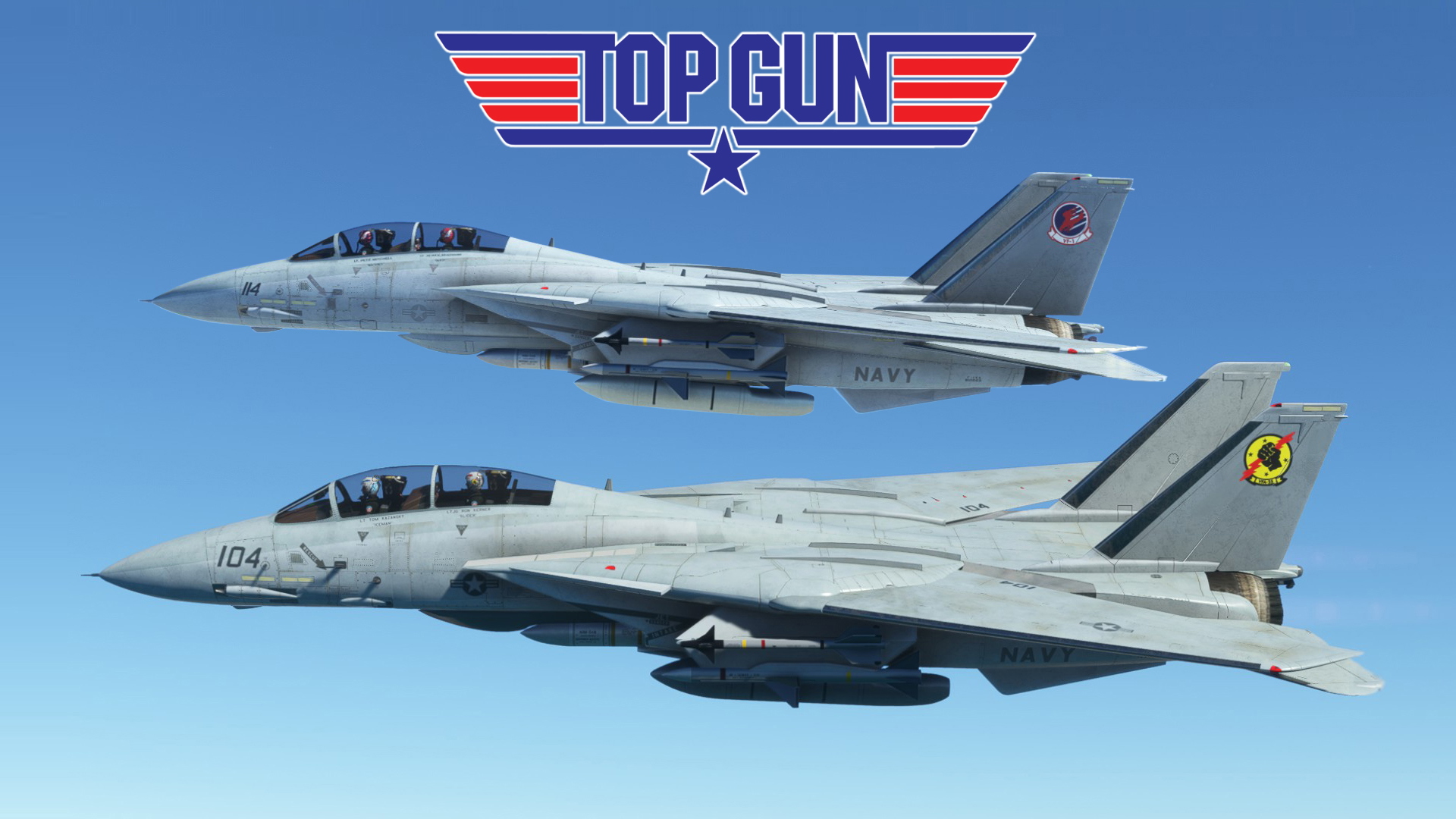 DC Designs F-14A Tomcat Iceman and Maverick Twin pack.   - Image 1