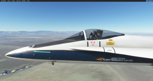 DC Designs F/A-18C Hornet NASA Armstrong Flight Research Center #850 Livery thumbnail 3