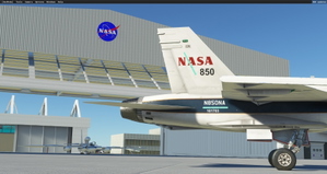 DC Designs F/A-18C Hornet NASA Armstrong Flight Research Center #850 Livery thumbnail 7