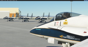 DC Designs F/A-18C Hornet NASA Armstrong Flight Research Center #850 Livery thumbnail 11