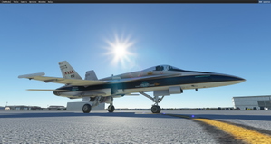 DC Designs F/A-18C Hornet NASA Armstrong Flight Research Center #850 Livery thumbnail 9